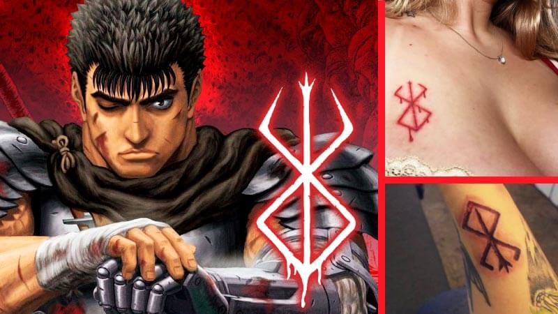 Por que centenas de jovens escolhem tatuagens da Marca do Sacrifício de Berserk?