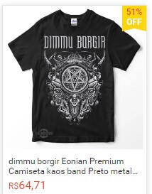 dimmu borgir Eonian Premium Camiseta kaos band Preto metal Behemoth Berço De tee Superior Gótico Escuridão