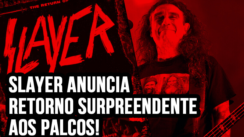 Slayer anuncia retorno surpreendente aos palcos!