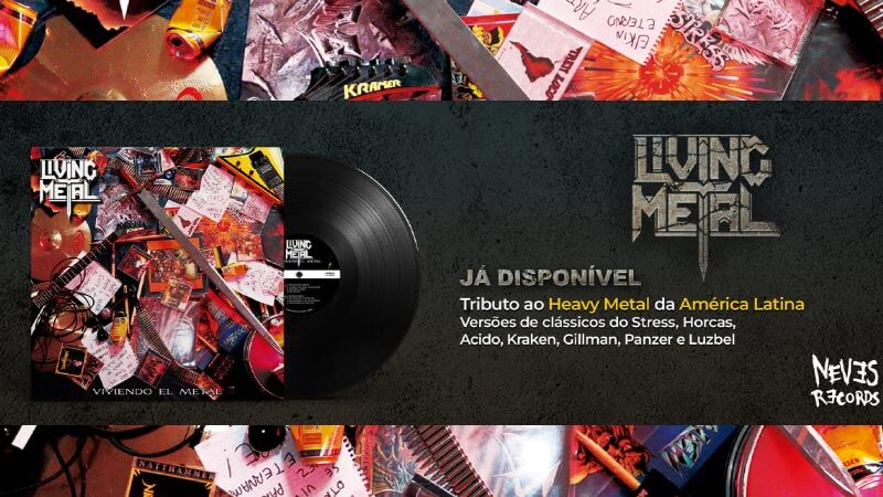Living Metal: Neves Records lança 'Viviendo el Metal' em vinil