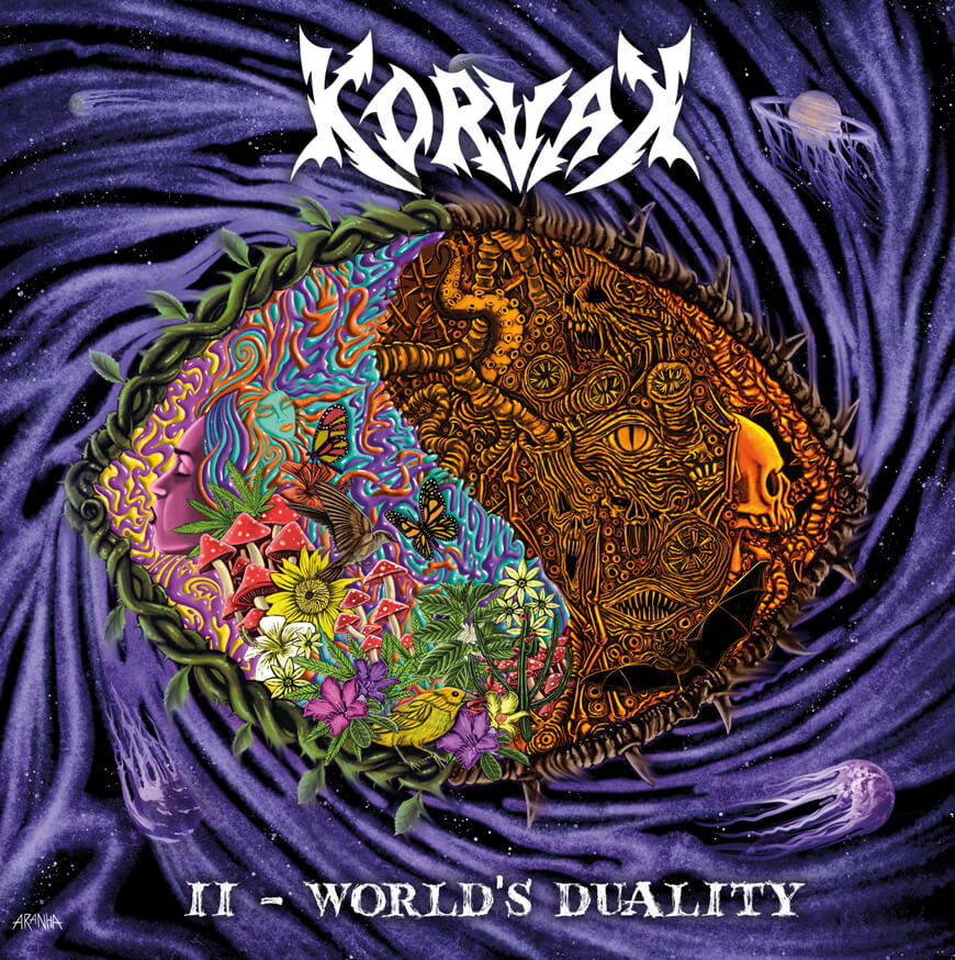 Korvak lança lyric video da faixa 'Break the Brain Boundaries' em celebração ao álbum "Chapter II: World's Duality"