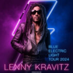Lenny Kravitz traz turnê mundial Blue Electric Light Tour 2024 ao Brasil