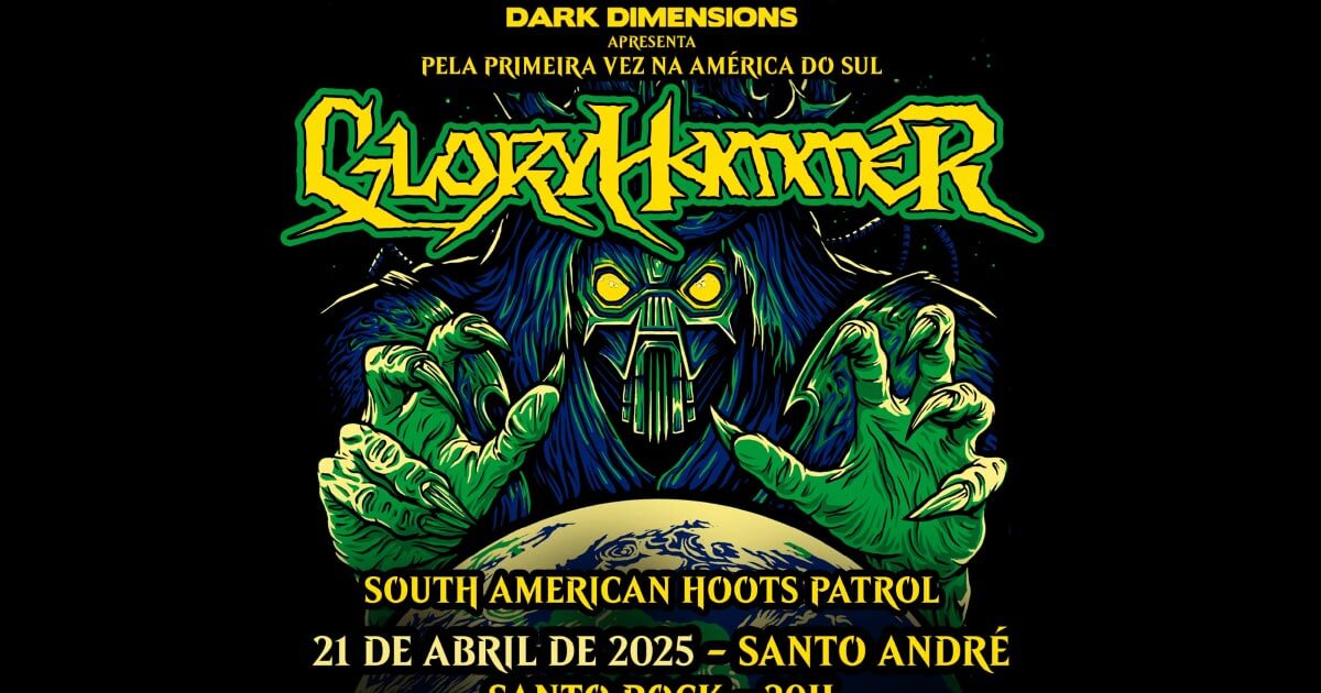 Gloryhammer anuncia turnê pela América do Sul com show em São Paulo no feriado de abril