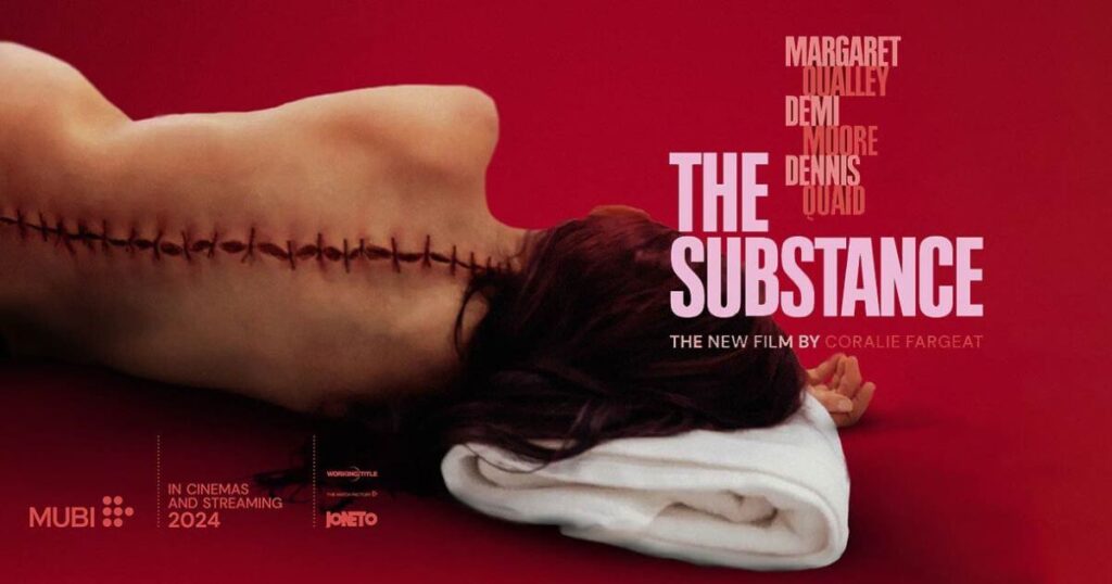 A Substância: O perturbador mergulho no horror de Hollywood que está dividindo críticos e chocando o público 4 A Substância: O perturbador mergulho no horror de Hollywood que está dividindo críticos e chocando o público