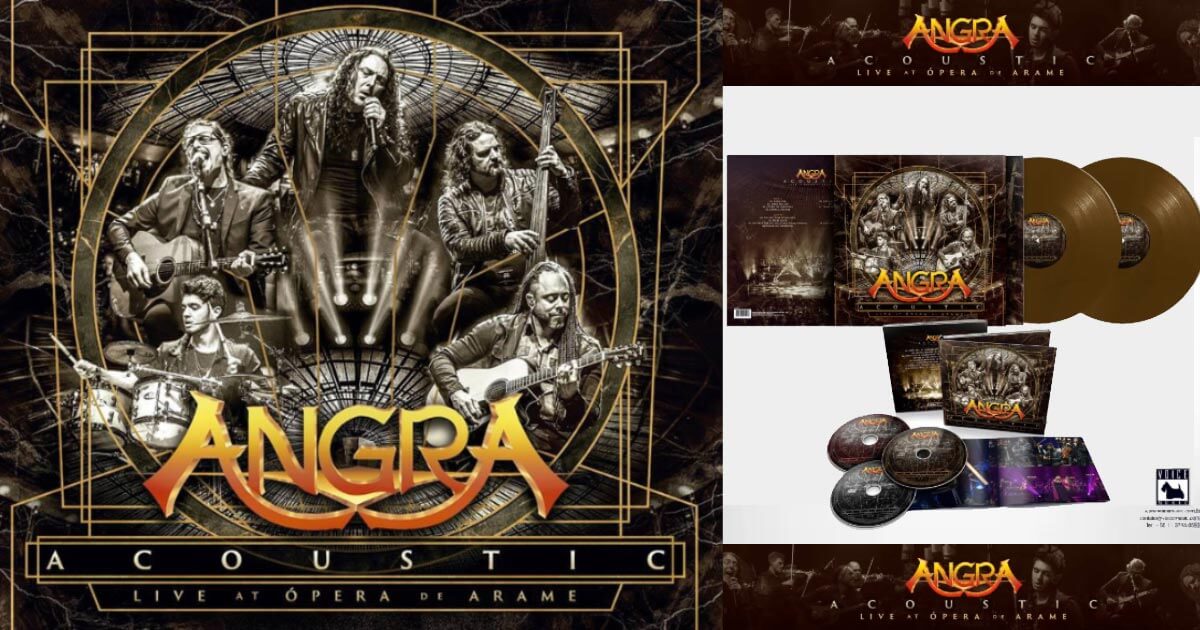 Angra lança álbum ao vivo acústico gravado no Ópera de Arame com participações especiais