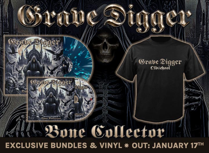 Grave Digger lança novo single 'Kingdom of Skulls' e anuncia álbum 'Bone Collector' para 2025