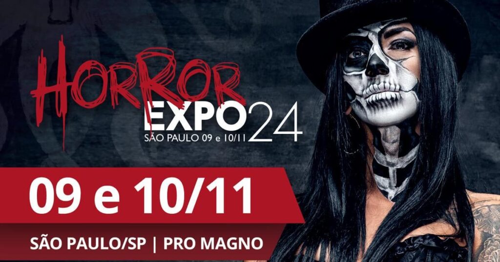 Horror Expo 2024 traz atrações internacionais e programação musical intensa em São Paulo