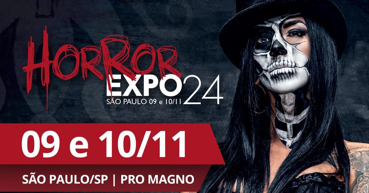 Horror Expo 2024 traz atrações internacionais e programação musical intensa em São Paulo