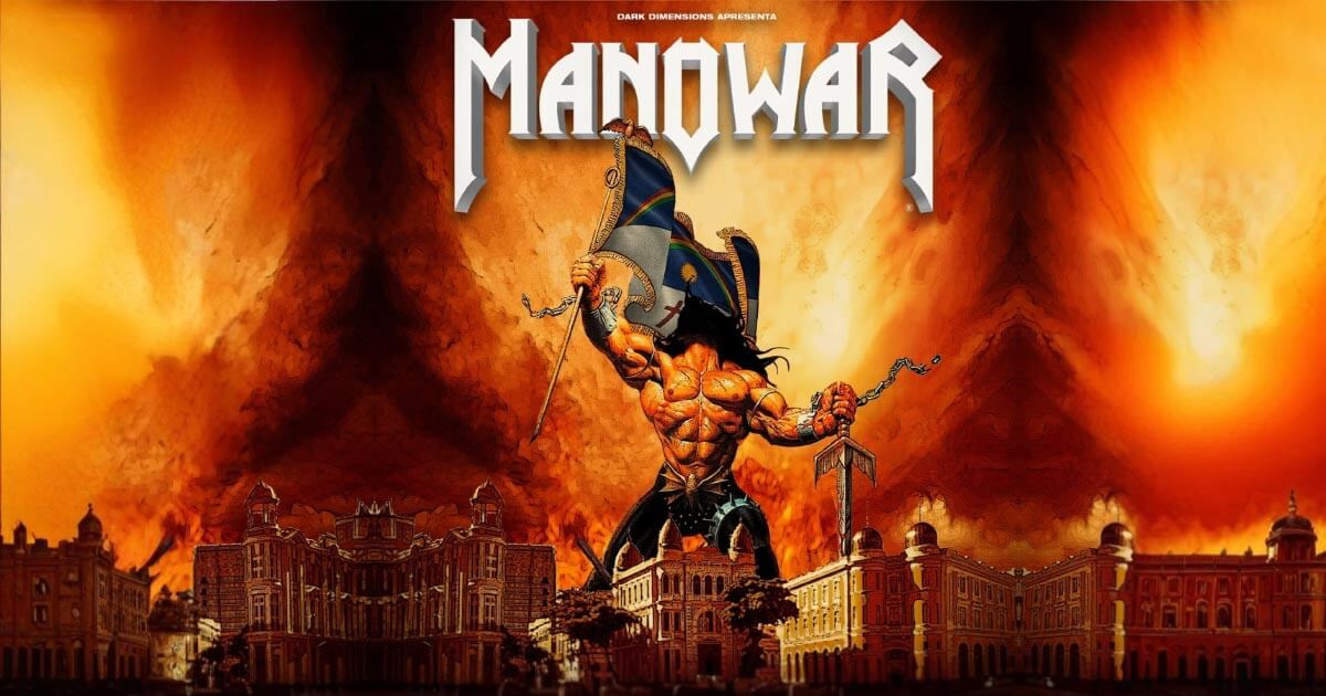 Manowar muda locais dos shows em Recife e Brasília; veja novos detalhes