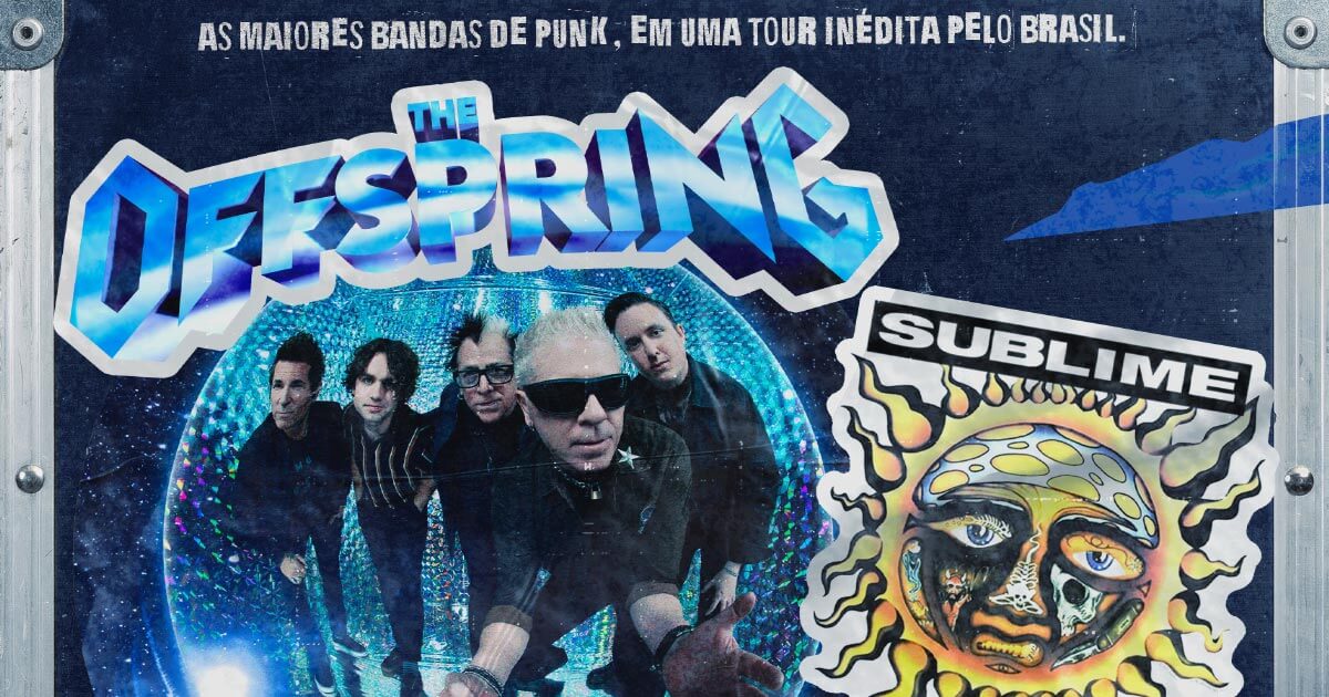 The Offspring retorna ao Brasil com turnê ao lado de Sublime, Rise Against e mais bandas de punk rock